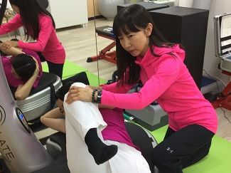 トレーニングの様子