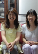妊娠前のジーンズが初回の骨盤矯正ではけた南流山のママさん姉妹